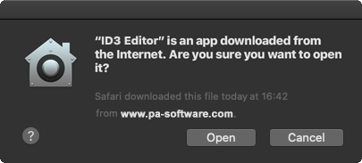 App Store and identified developers allowed